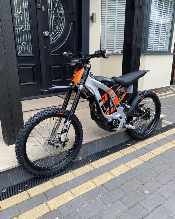 the 2023 new silver Sur-Ron should be at the top of your list. Known for its high torque, lightweight design, and silent electric motor