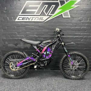 The purple 2023 surron lbx for saleis a perfect blend of power, style, and innovation designed for riders who want to explore the outdoors with confidence.