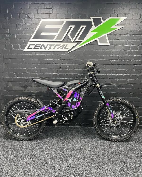 The purple 2023 surron lbx for saleis a perfect blend of power, style, and innovation designed for riders who want to explore the outdoors with confidence.