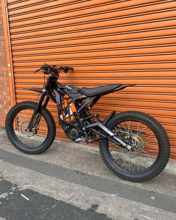 The black 2023 SurRon Light Bee X off road for sale is one of the hottest choices for adventure seekers and electric bike enthusiasts.