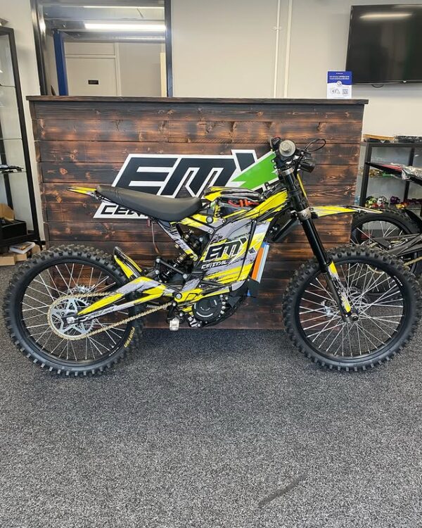 this yellow 2022 surron lbx for sale is the ultimate combination of power, agility, and unmistakable style everyday always