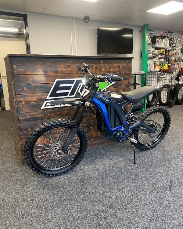 Blue 2022 Surron light bee x
