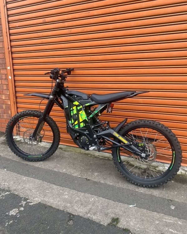 the Green 2023 Surron Light Bee X Off Road for Sale is the electric dirt bike that checks every box. With its signature green