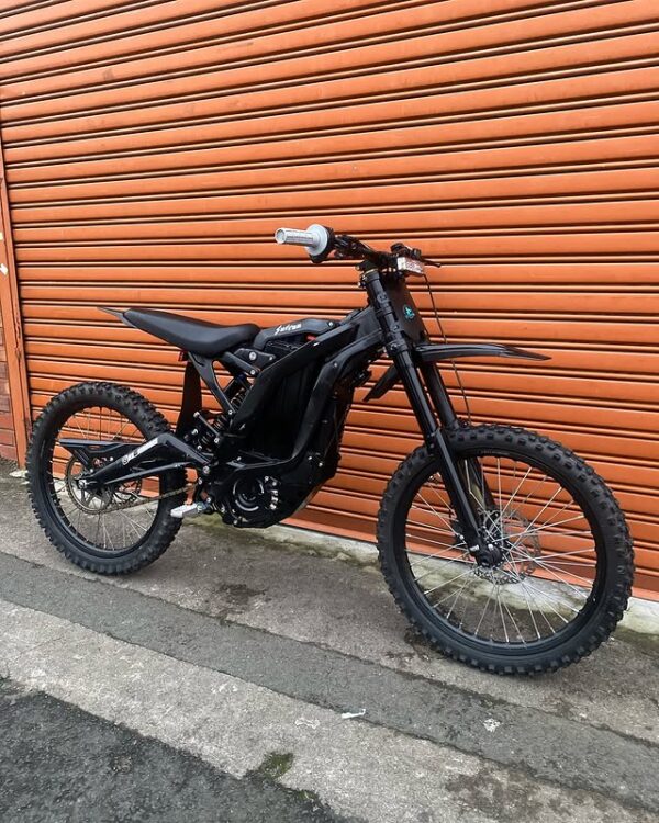 The black 2023 surron light bee x off road for sale is the ultimate electric dirt bike for riders who demand performance, agility, and sleek