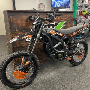 Meet the Oorange surron ultra bee black edition for sale, a fully custom electric motorcycle designed for serious performance and bold style