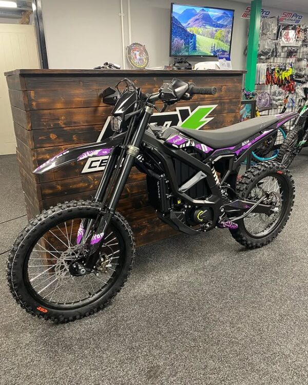 purple surron ultra bee black edition for sale - Image 4