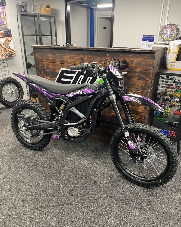 purple surron ultra bee black edition for sale - Image 5