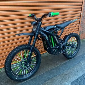 the Green 2021 Surron Light Bee X Off Road for Sale could be your ideal ride. This electric dirt bike is known for its lightweight build