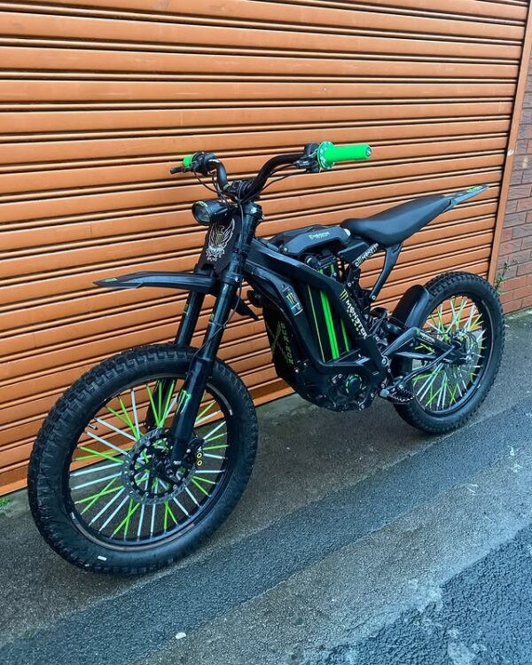 the Green 2021 Surron Light Bee X Off Road for Sale could be your ideal ride. This electric dirt bike is known for its lightweight build