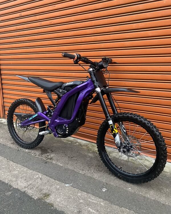 The Purple 2024 SurRon Light Bee X Off Road for Sale might just be your dream ride. With its signature blend of lightweight agility, torquey acceleration