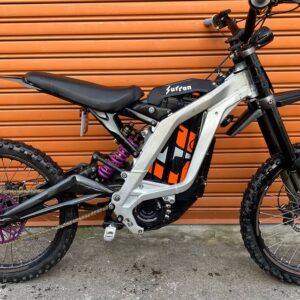 The Silver 2022 Surron Light Bee X Off Road for Sale remains one of the most in-demand electric dirt bikes, even in today’s fast-moving e-moto market