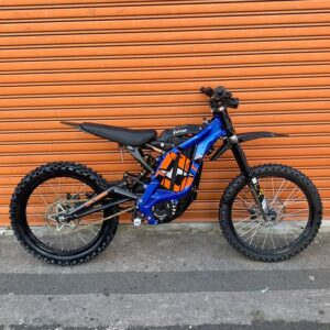 The Blue 2023 SurRon Light Bee X Off Road for Sale combines legendary performance with a sleek and rare blue colorway that’s hard to ignore.