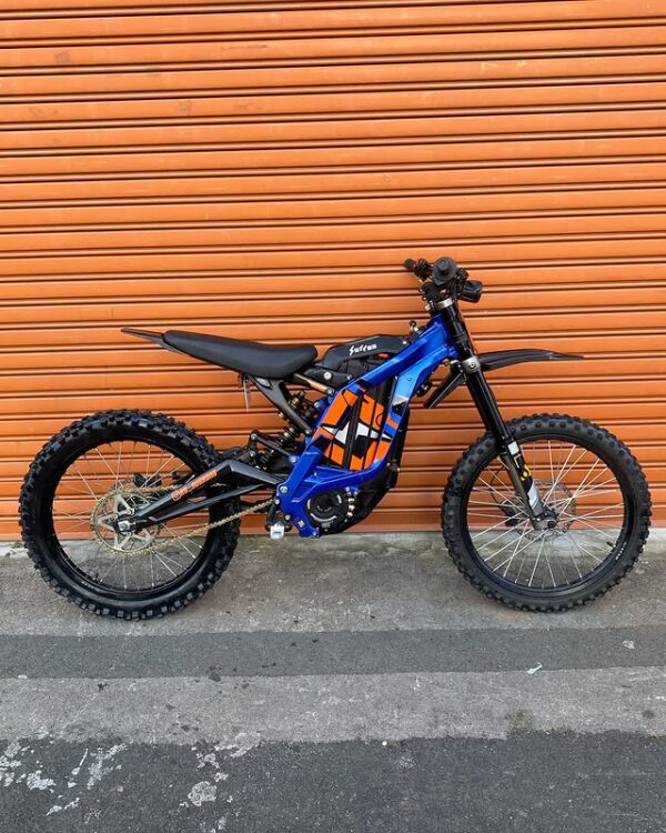 The Blue 2023 SurRon Light Bee X Off Road for Sale combines legendary performance with a sleek and rare blue colorway that’s hard to ignore.
