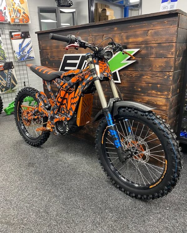 orange 2021 surron light bee for sale - Image 7