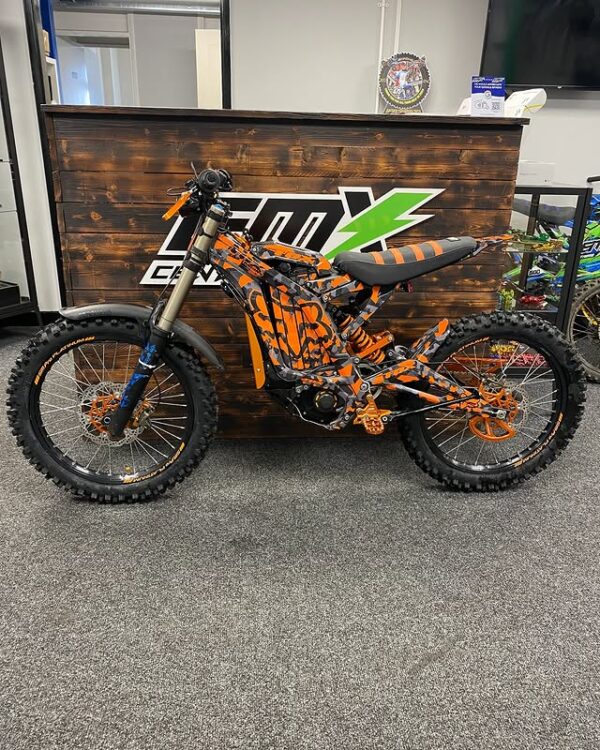 orange 2021 surron light bee for sale - Image 2